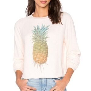 WILDFOX Pineapple Sweatshirt Size L